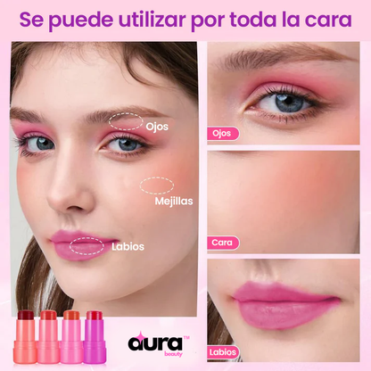 Maquillaje Natural Aura™ - Pack de 4💄